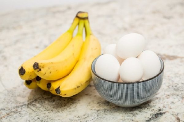 giảm cân với trứng và chuối, giảm cân bằng trứng và chuối, thực đơn giảm cân với trứng và chuối, giảm cân bằng trứng gà và chuối, giảm cân với chuối và trứng luộc